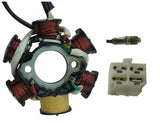 Stator Magneto - 6-Coil 5-Wire - 50cc-110cc - Version C110-6