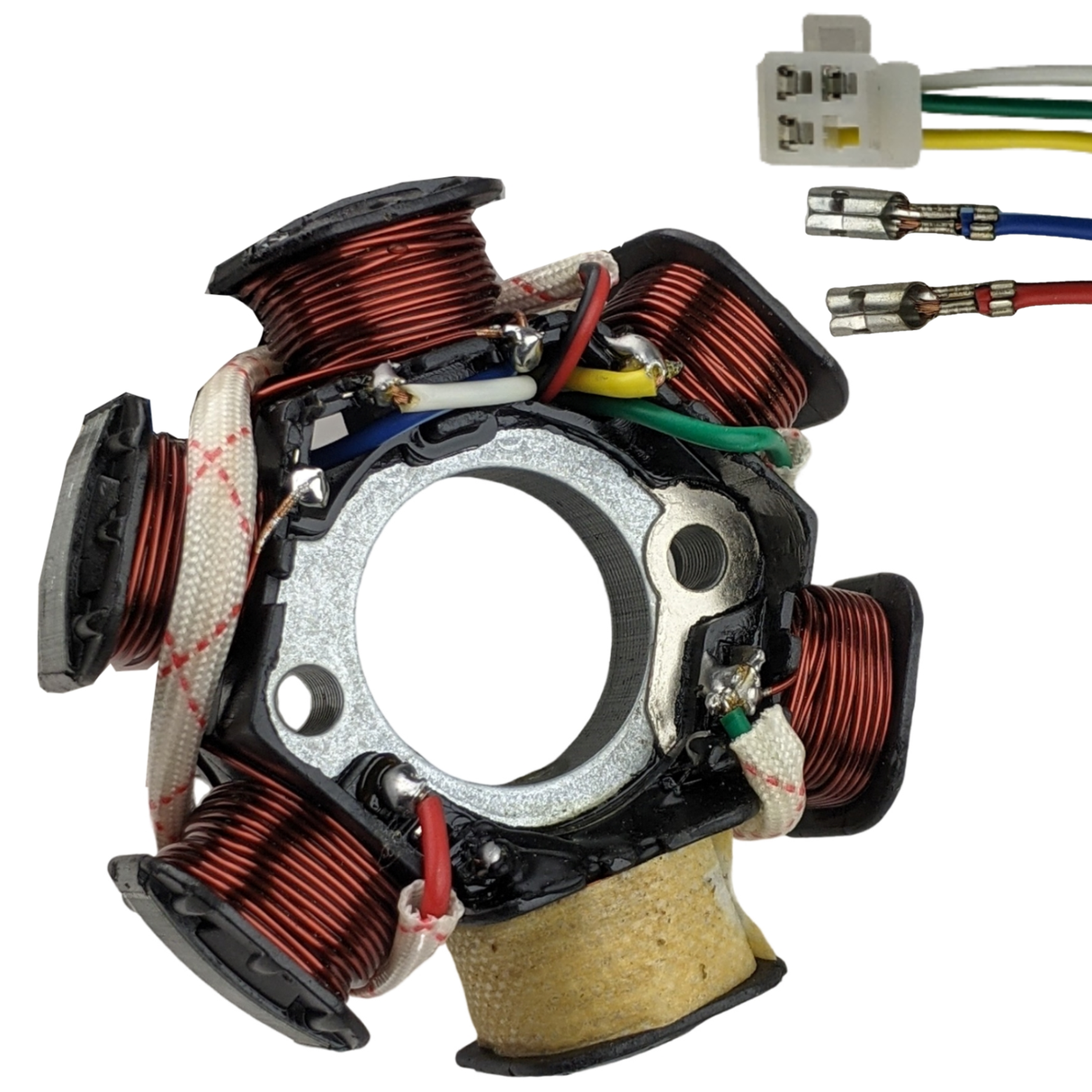 Stator Magneto - 6-Coil  5-Wire - GY6-125 125cc 150cc Models