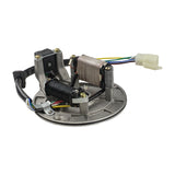 Stator Ignition Magneto Plate 2 Coil 5 Wires Plug for 4 stroke DB 007 DB X5 X7 X18 JH70 50cc-125cc Apollo Dirt Pit Bike