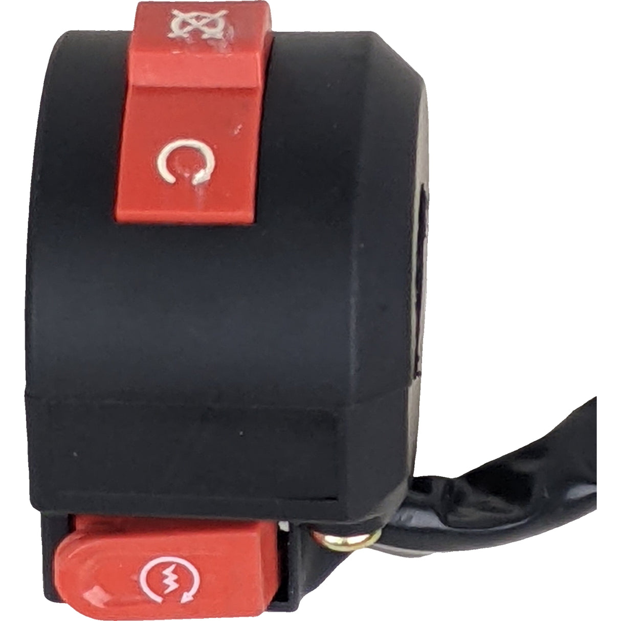 Switch Handlebar Engine Stop Kill with Electric Start Button 4 Pin Connector