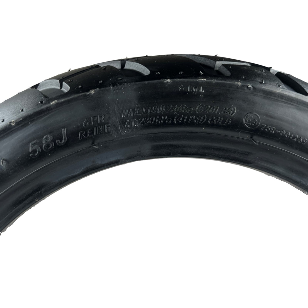 Universal 120/70-12 Tubeless Tire Front Rear Scooter Moped