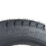 Tubeless Tire 3.00-10 Front Rear Motorcycle Moped 10 inches Rim
