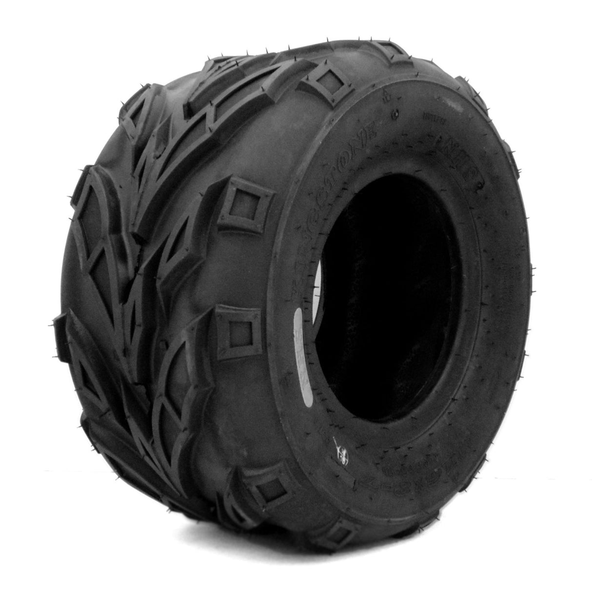 Tire, ATV 19x7-8, Arrow Tread Pattern