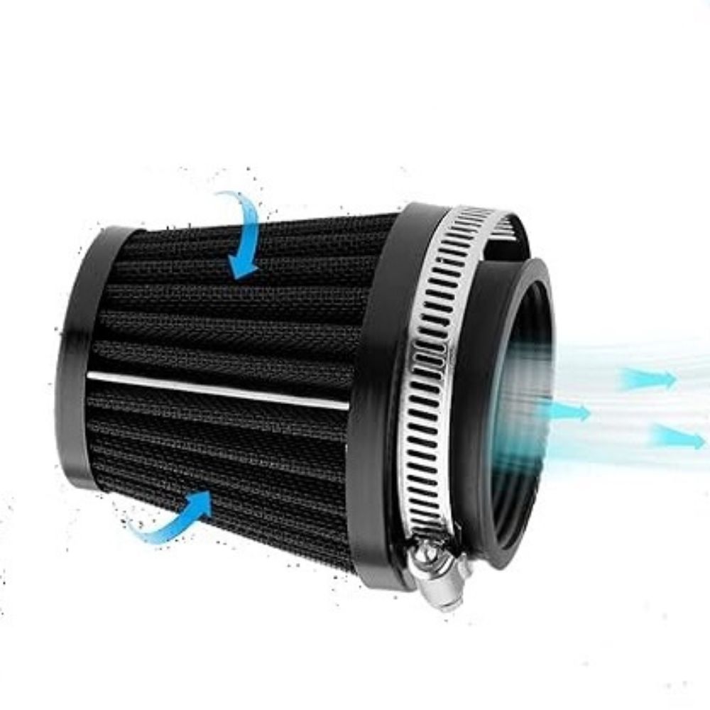 RedCap 39mm Air Filter Pod with Clamp - Replacement for ATV, Dirt Pit Bike, Go Kart, Motorbike - Fits 110cc, 125cc, Moped, Scooter
