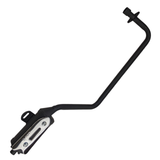 RedCap High Performance Exhaust Muffler Silencer Full System Assembly- Compatible with Rider 125 - Version CY125ATV-1, Cougar Vitacci Rider and Various Models - Black
