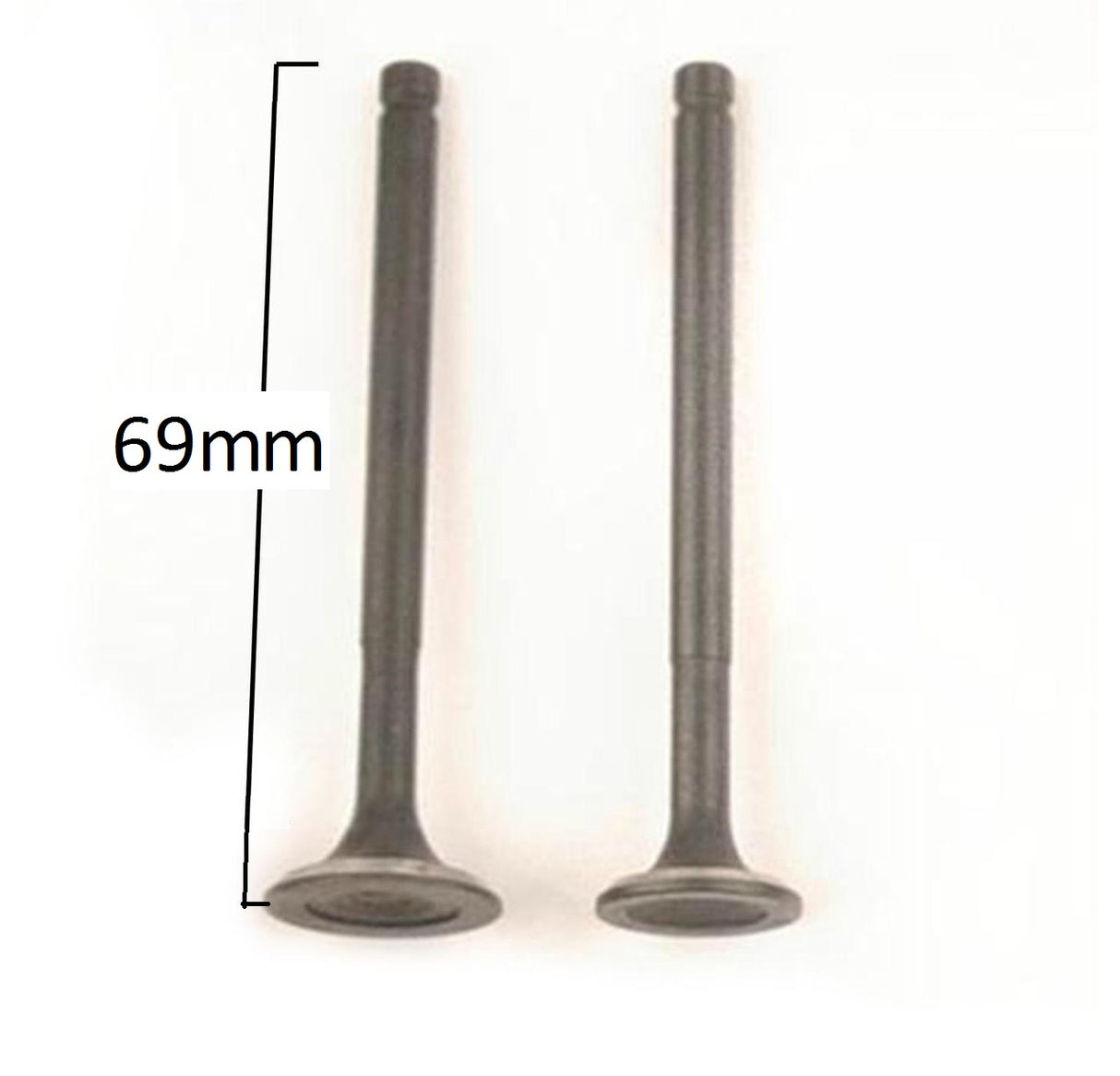 Valves, Intake & Exhaust 69mm - 50cc GY6 Scooter