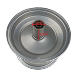 9" Front Wheel Rim Assembly for Coleman CT200U BT200X CT200UEX 196cc Hisun 200-3 200-7 Axis M200 Mini Bike