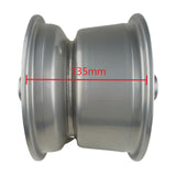 9" Front Wheel Rim Assembly for Coleman CT200U BT200X CT200UEX 196cc Hisun 200-3 200-7 Axis M200 Mini Bike