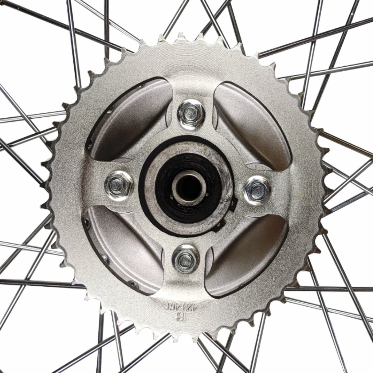 18" Rear Wheel Assembly - Hawk Raven 250 RPS BSR250 Preassembled with Rotor Sprocket Tire and Tube