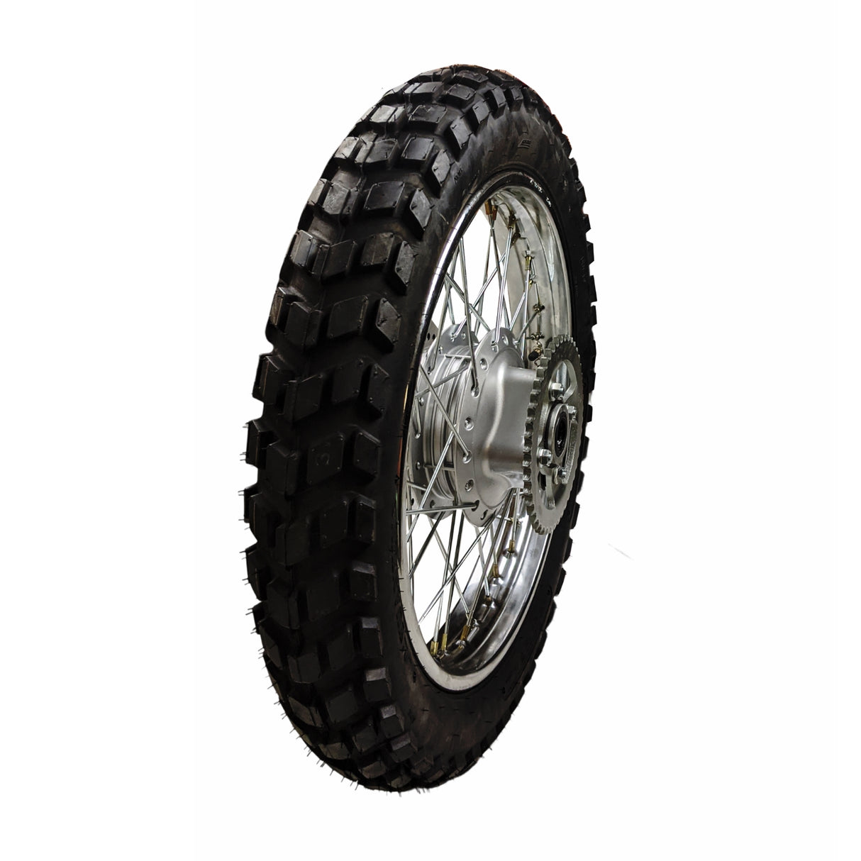 18" Rear Wheel Assembly - Hawk Raven 250 RPS BSR250 Preassembled with Rotor Sprocket Tire and Tube