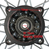 19" x 1.6 - 15mm ID Wheel Rim - 70/100-19 Tire & Tube Assembly - Front -  - 32 Spokes -  Black - Dirt Bike (Tire & Inner Tube included)