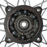 19" x 1.6 - 15mm ID Wheel Rim - 70/100-19 Tire & Tube Assembly - Front -  - 32 Spokes -  Black - Dirt Bike (Tire & Inner Tube included)