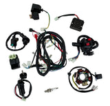 Electric Wiring Harness Loom Kit CDI Stator for GY6 125cc 150cc ATV Quad GO Kart