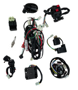 Electric Wiring Harness Loom Kit CDI Stator for GY6 125cc 150cc ATV Quad GO Kart - Version 2