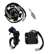 Electric Wiring Harness Loom Kit CDI Stator for GY6 125cc 150cc ATV Quad GO Kart - Version 2